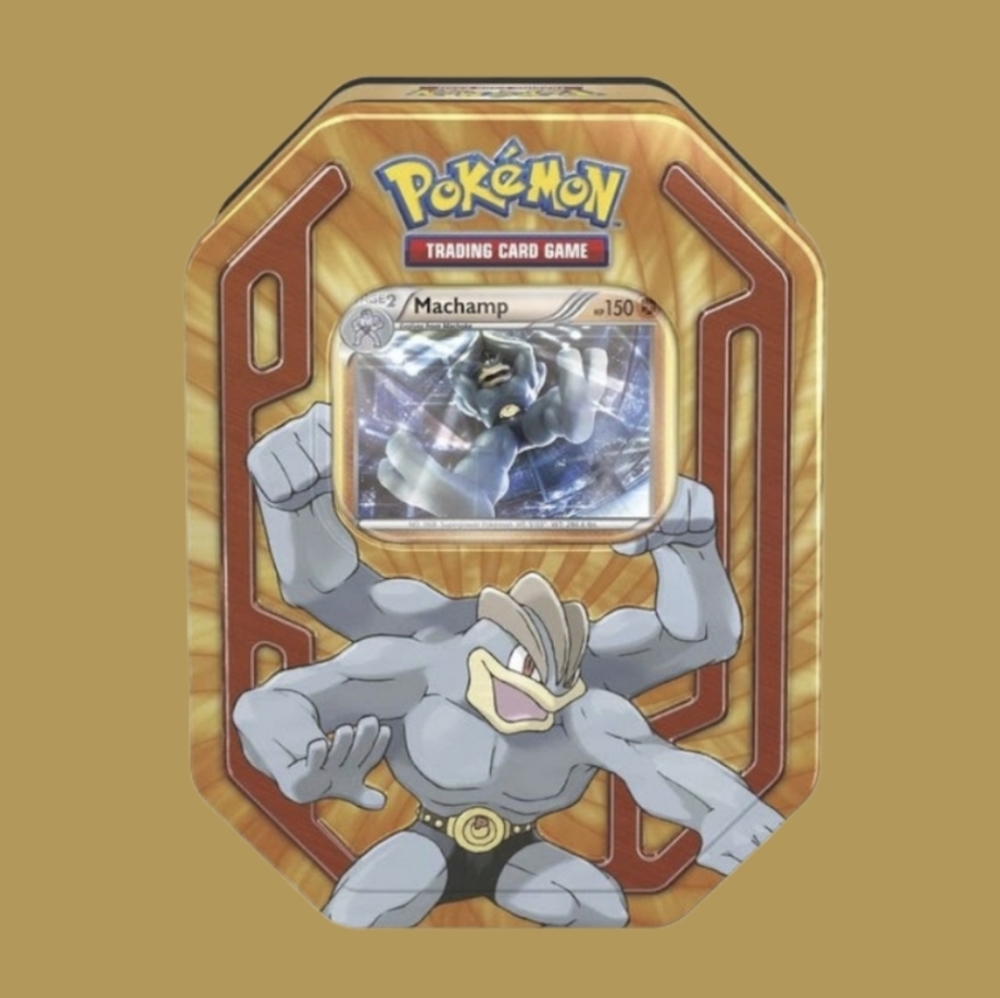 POKEMON® TCG 2016 MACHAMP Champions Collector Tin • Brand New Sealed RAR…
